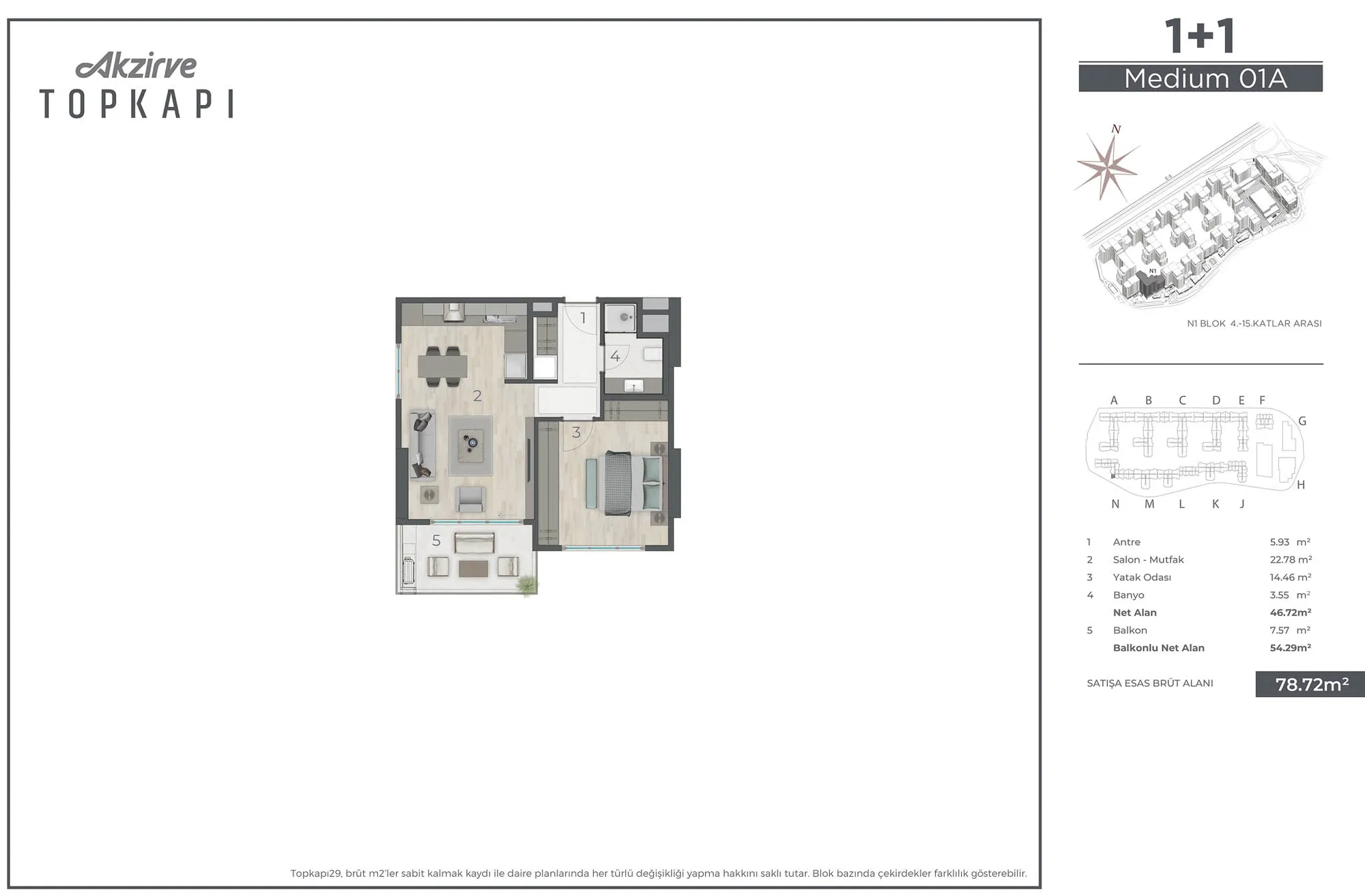 AKZİRVE TOPKAPI 29: floor plan 1