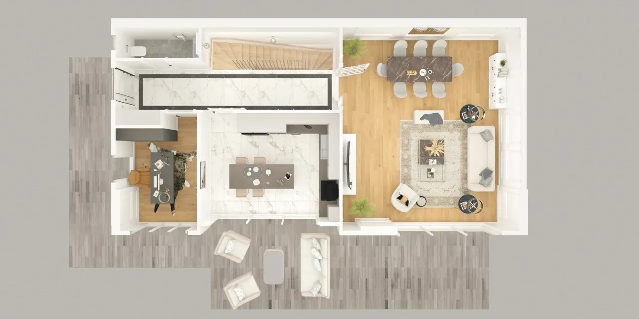 ARTEA BAHÇEŞEHİR: floor plan 1