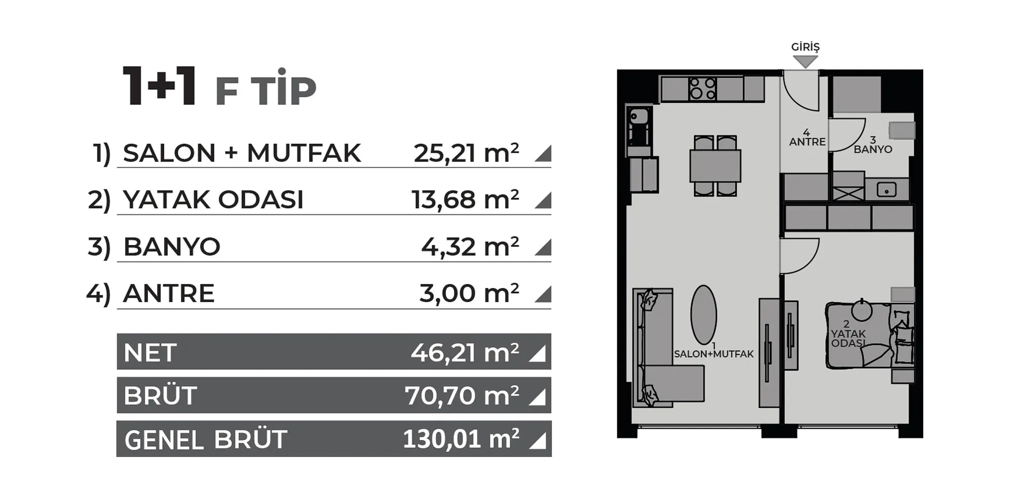 EVİNPARK KADIKÖY: floor plan 1