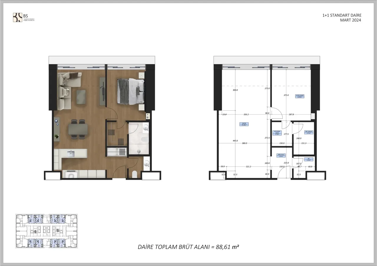 ŞİŞLİ 34: floor plan 1