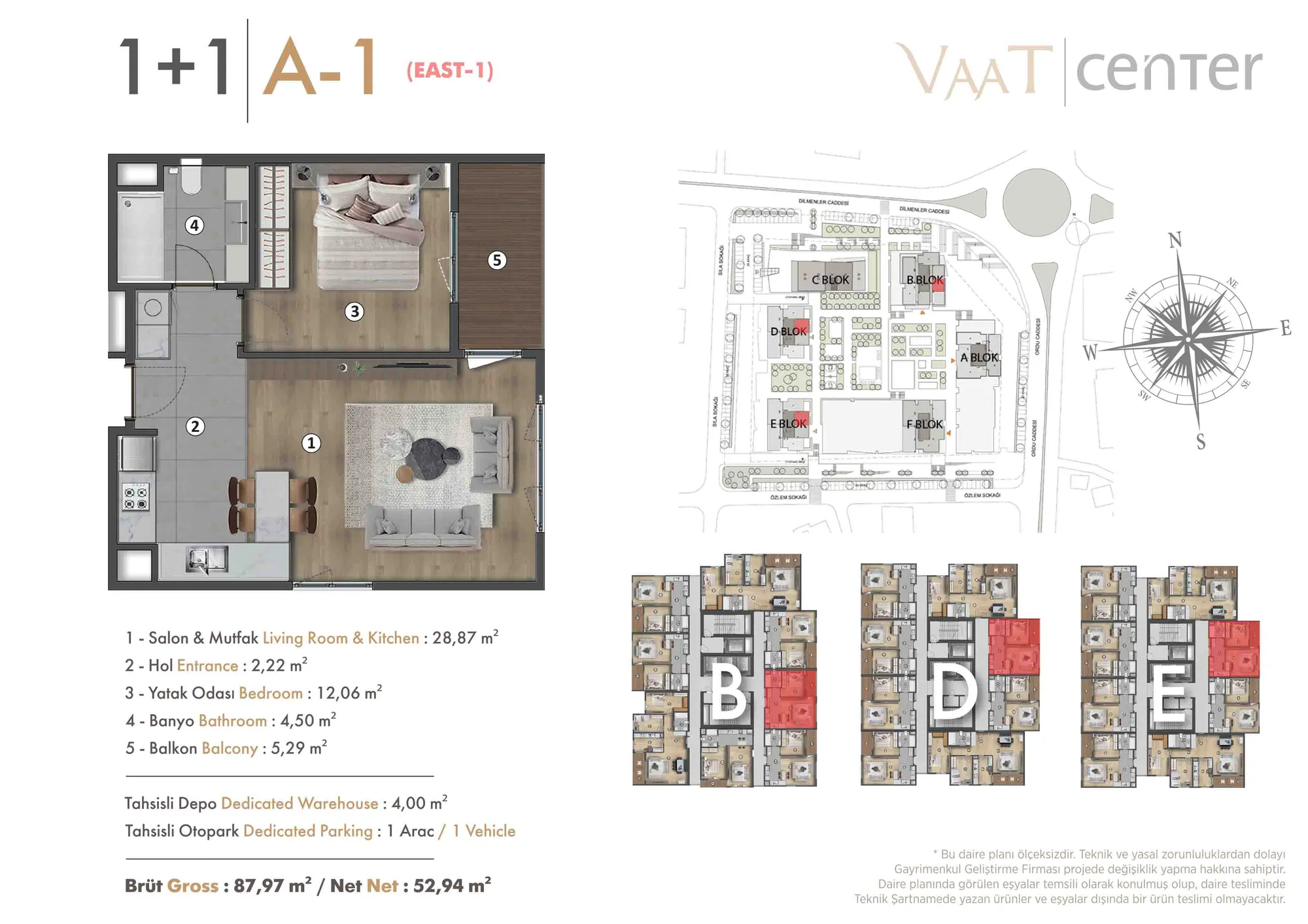 VAAT CENTER: floor plan 1